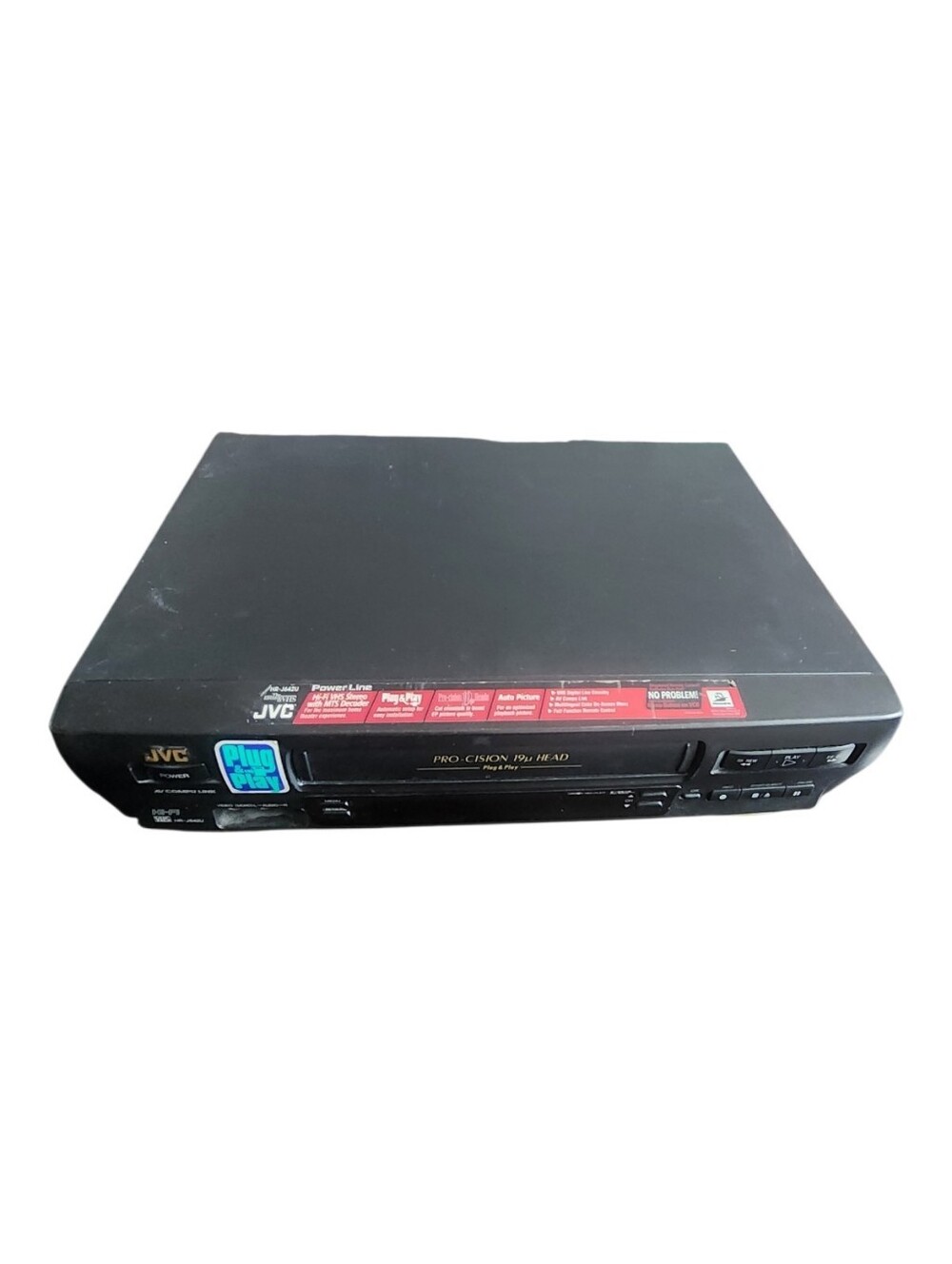 JVC VCR Player VHS - Black HR-J642U